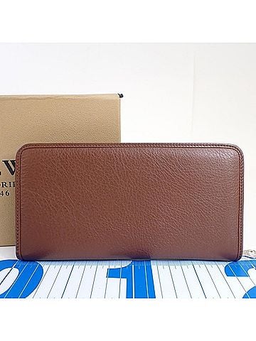 Loewe LOEWE Heritage Brown Leather Long Wallet for Men and Women (Round) (view 2)