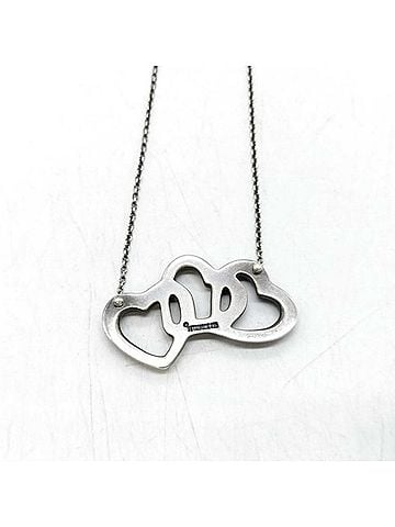 Tiffany & Co. Tiffany & Co. Triple Heart Necklace, Sterling Silver (SV925), Women's (view 2)