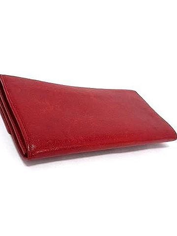 Cartier CARTIER Cartier Love Collection Long Wallet, Red Leather, Women's Bi-fold (view 2)