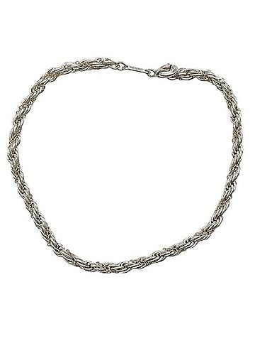 Tiffany & Co. Tiffany & Co. Bracelet, Silver and Gold, SV925, Women's, Twist Chain Combination (view 1)