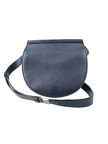 Givenchy GIVENCHY Infinity Mini Saddle Bag, Navy Calf Leather, Women's Handbag (view 1)