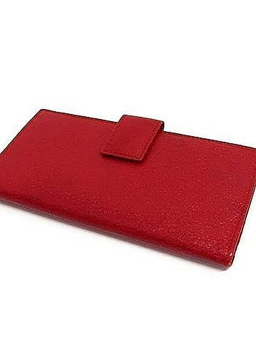 Gucci GUCCI Women's Bi-fold Long Wallet, Red Leather, 035 2031 2065 (view 2)