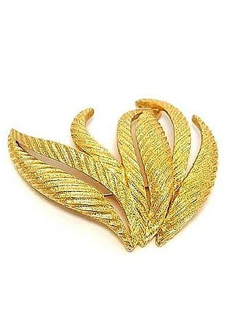 Christian Dior Christian Dior Brooch Gold Metal Women's (view 1)