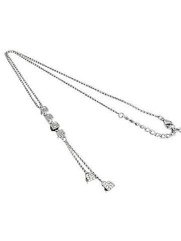 Christian Dior Christian Dior necklace, silver metal, for women. (view 1)