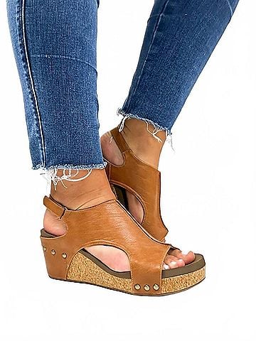 Corkys Women's Carley Wedge Sandal (view 2)