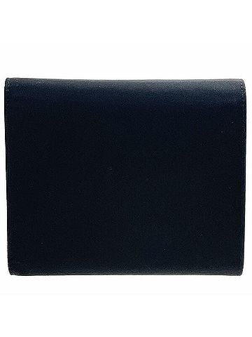 Prada Prada Round Plate Tri-fold Wallet, Nylon, Black, PRADA Compact NERO HWN-16389 (view 2)
