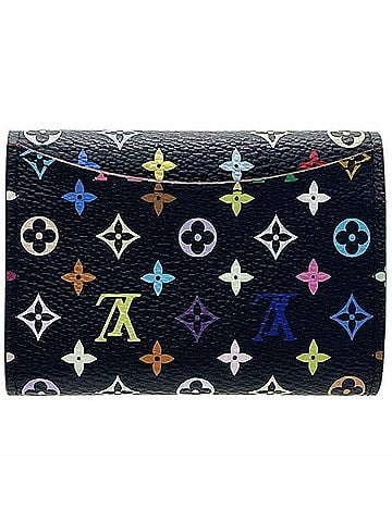 Louis Vuitton Louis Vuitton Monogram Multicolor Porte Monnaie Cozy Coin Case, Black, M60007. (LOUIS VUITTON Purse, Compact Wallet, Women's AK-16848) (view 2)