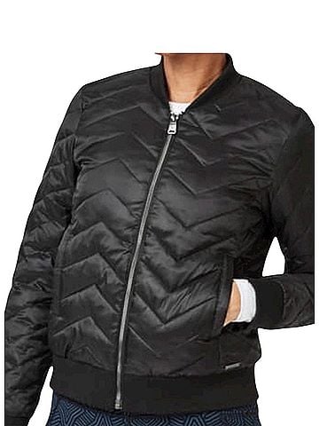 Sweaty Betty Chevron Quilted Bomber Jacket Jacket (view 1)