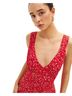 Reformation Floral Red Cocktail Dress Size XS - photo 1