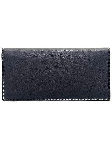 Cartier Cartier Long Wallet, 2C Motif, Bi-fold Leather, Dark Brown, Stitched, Wallet AA-16083 (view 2)