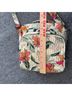 Lug 100% Polyester Floral Multi Color Crossbody Bag One size - photo 13