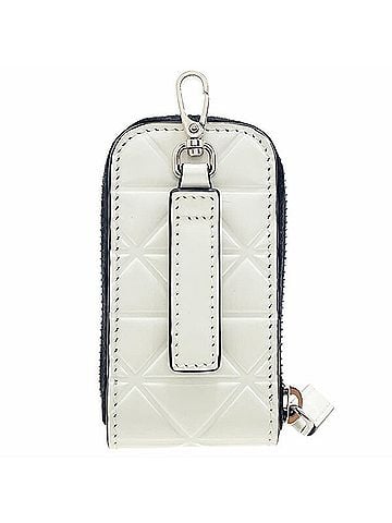 Prada Prada Mini Leather Pouch, White, Multi-Pouch, Key YW-17624 (view 2)