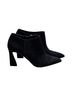 Vince Camuto 100% Suede Solid Black Boots Size 7 1/2 - photo 2