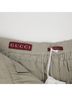 Gucci 100% Leather Gray String Shorts Size Size M - photo 9