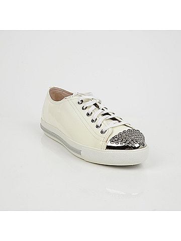Miu Miu Studded Toe Sneakers Size (view 2)
