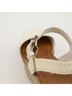 Prada 100% Leather White Ankle Strap Espadrille Sandals Size EU 36 - photo 7