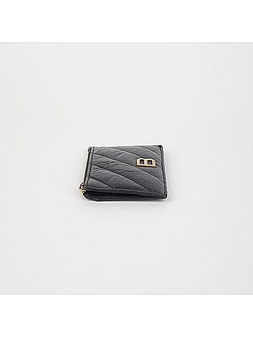 Balenciaga Crush Logo Card Holder (view 2)