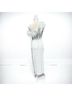 Mac Duggal 100% Polyester Solid White Cocktail Dress Size 4 - photo 9