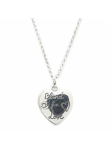 Gucci GUCCI Blind for Love Necklace, SV925, Women's /295581 (view 1)