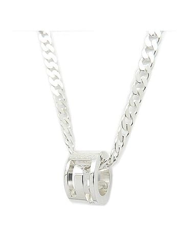 Gucci GUCCI Cutout G Necklace SV925 Women's /295583 (view 1)