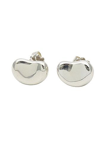 Tiffany & Co. Tiffany & Co. Bean Earrings, Sterling Silver 925, Elsa Peretti, Women's. (view 1)