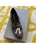 Kenneth Cole REACTION Bow Print Black Multi Color Flats Size 6 - photo 4