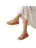 Tory Burch Multi Color Orange Tan Sandals Size 10 - photo 1