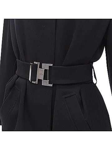 Gucci Gucci Tom Ford wool oversized belted coat (view 2)