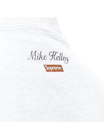 Supreme SUPREME Mike Kelley Franklin Signing Treaty of Alliance grey fleece hoodie L (view 2)