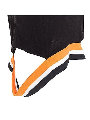 Givenchy GIVENCHY Podium Robe 2014  black orange semidetached ribbed hem tunic tank top M (view 2)