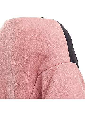 MARNI MARNI black pink wool cotton blend ruffle sleeve tunic top IT40 S (view 2)