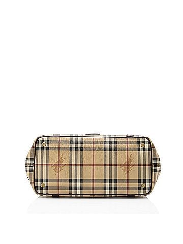 Burberry Burberry Haymarket Check Buckle Satchel (view 2)