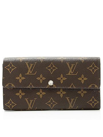 Louis Vuitton Louis Vuitton Vintage Monogram Canvas Sarah Wallet (view 1)