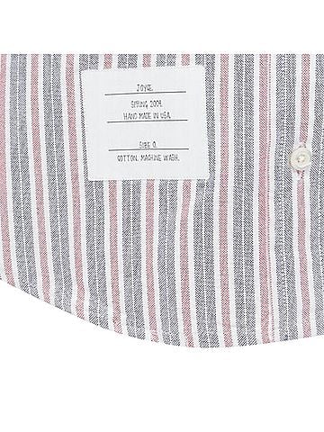 Thom Browne THOM BROWNE 2009 Signature grey red stripe cotton slim fit shirt US0 (view 2)