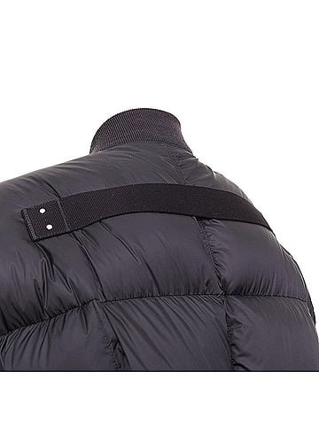 Rick Owens RICK OWENS 2022 Strobe black goose down oversized cocoon boxy puff bomber IT48 M (view 2)
