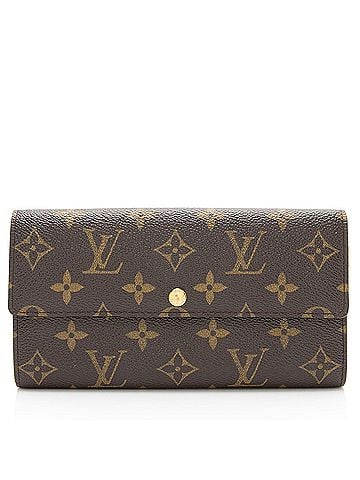 Louis Vuitton Louis Vuitton Vintage Monogram Canvas Sarah Wallet (view 1)