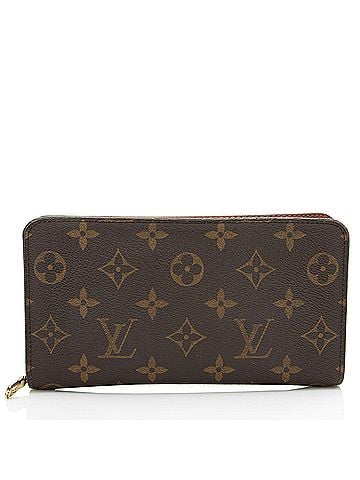 Louis Vuitton Louis Vuitton Vintage Monogram Canvas Porte Monnaie Zippy Wallet (view 1)