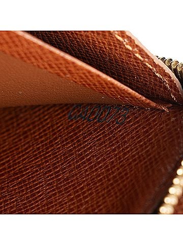 Louis Vuitton Louis Vuitton Vintage Monogram Canvas Porte Monnaie Zippy Wallet (view 2)