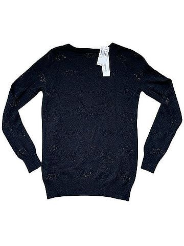 The Cashmere Project Evil Eye Rhinestone Sweater Cashmere Pullover Sweater (view 2)