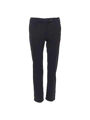 Prada PRADA 2015 black twill horizontal pockets tapered trousers IT40 S (view 1)