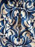 Chaus Floral Blue White Sleeveless Blouse Size XL - photo 7
