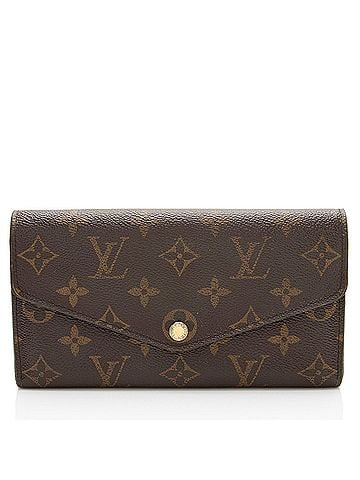 Louis Vuitton Louis Vuitton Monogram Canvas Sarah Wallet (view 1)