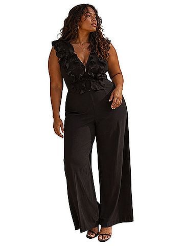 Baltic Born Tyra Ruffle Tank  Jumpsuit (view 1)