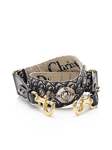 Christian Dior Dior Oblique Studded Shoulder Strap (view 1)