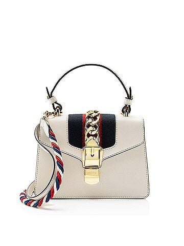 Gucci Gucci Leather Sylvie Mini Top Handle (view 1)