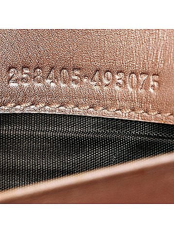 Gucci Gucci Metallic Microguccissima Leather Mayfair Continental Wallet (view 2)