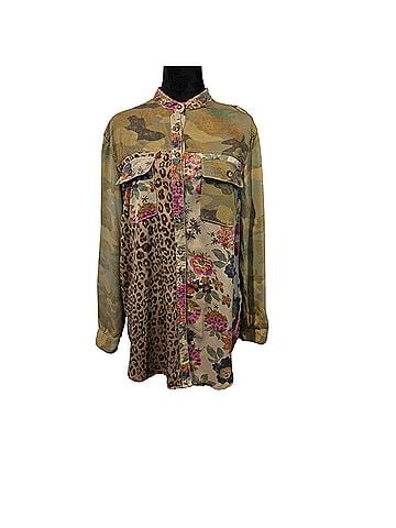 Pilcro Button-Down Shirt (view 1)