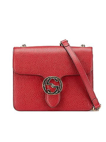 Gucci Small Dollar Calfskin Interlocking G Crossbody (view 1)