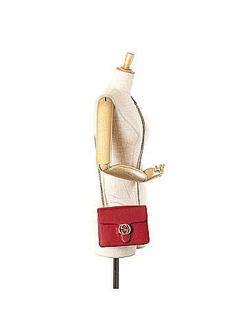 Gucci Small Dollar Calfskin Interlocking G Crossbody (view 2)