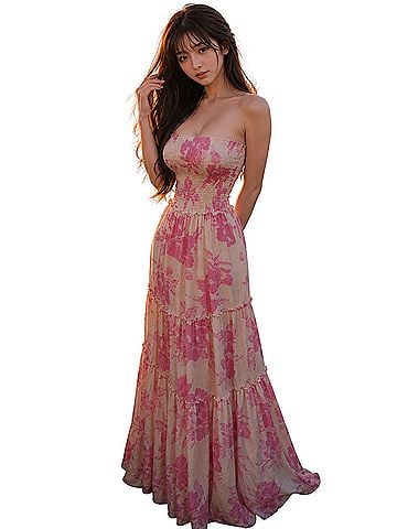 Abel the Label meadowlight whispers cottagecore meadowcore Casual Dress (view 1)